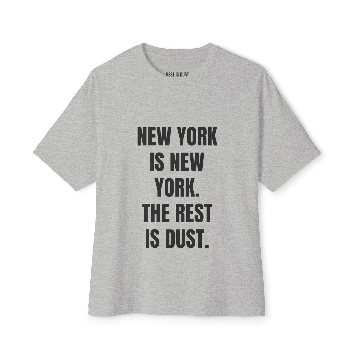 New York City Pride Shirt with 'NEW YORK IS NEW YORK. THE REST IS DUST'
